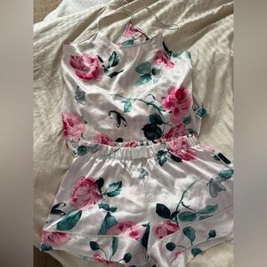 Victoria's Secret Floral Satin nightgown